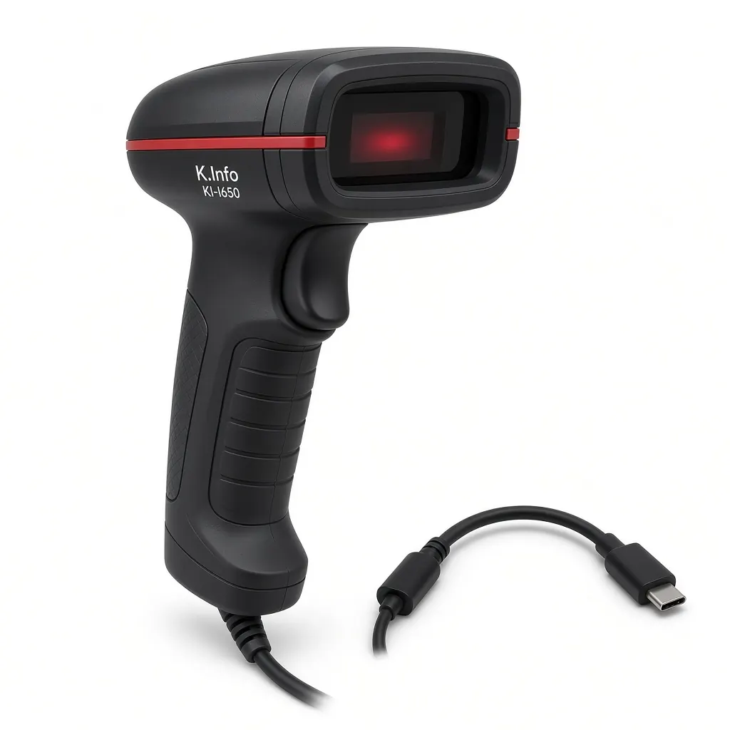 KI-I650 Leitor industrial com gatilho