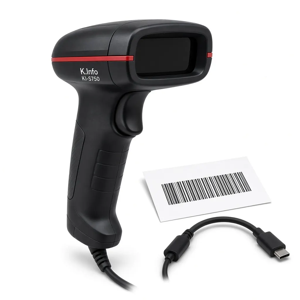 KI-S750 Leitor QR de boleto